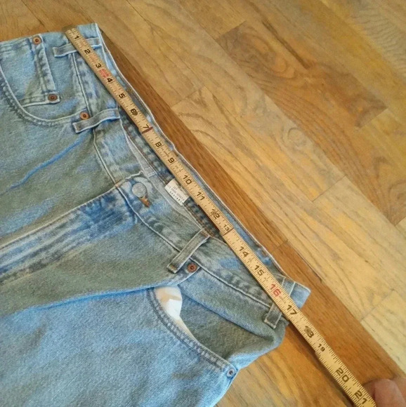 Levis 560 Jeans Mens 35x29 (Tag 36x30) Loose Fit Tapered Leg Rigid Denim Blue - Picture 4 of 11